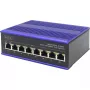 ASSMANN Electronic DN-650108 tinklo komutatorius Fast Ethernet (10/100) maitinimas per Ethernet (PoE) juodas, mėlynas