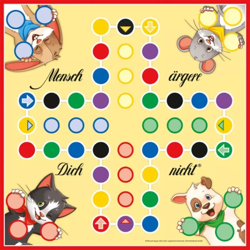 Schmidt Spiele Mano 6 pirmieji žaidimai, stalo žaidimas