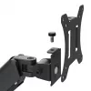 Maclean 2 monitor mount, gas spring, 17-32, 2-10kg, Juoda, MC-134