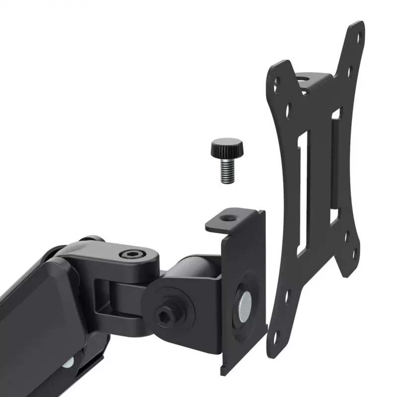 Maclean 2 monitor mount, gas spring, 17-32, 2-10kg, Juoda, MC-134