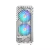 PC korpusas Fractal Design Torrent White — palaiko ATX, EATX, microATX, ITX; 2x180 mm priekiniai ventiliatoriai; 2,5 colio/3,5 colio vietos