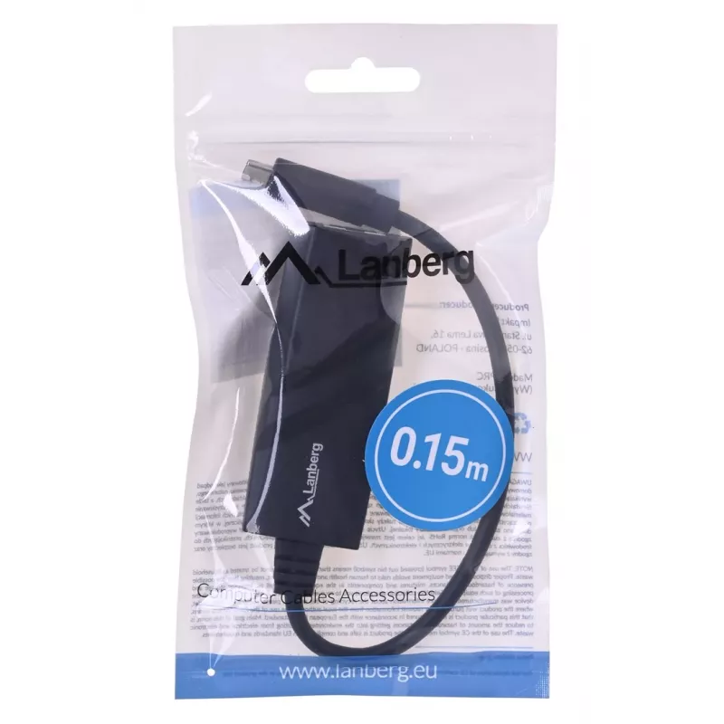 Lanberg NC-1000-02 sąsajos plokštės / adapteris RJ-45