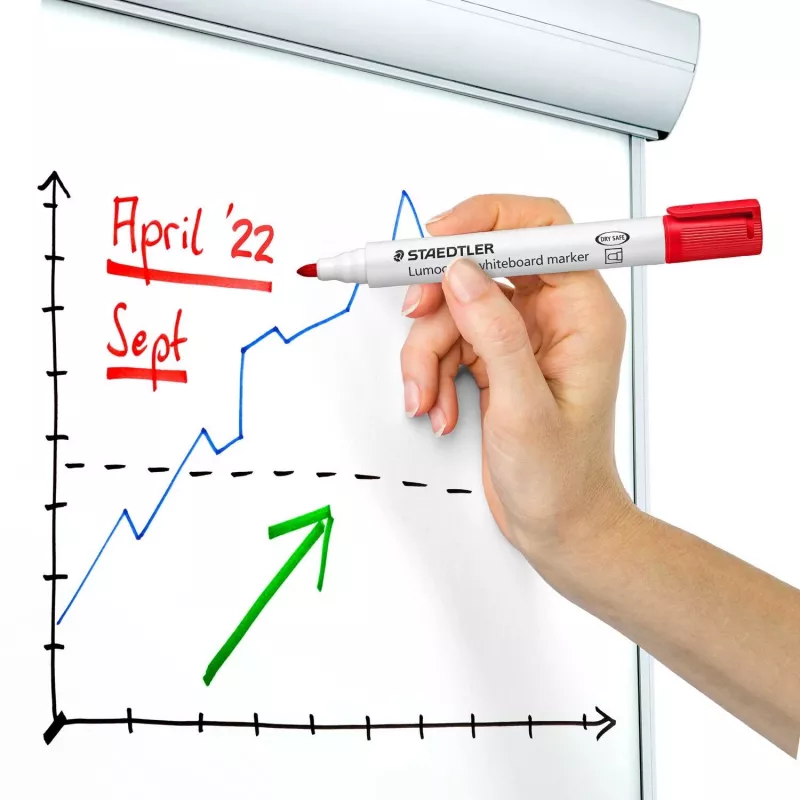 Marker Staedtler Lumocolor whiteboard 351 6 vnt. Bullet tip