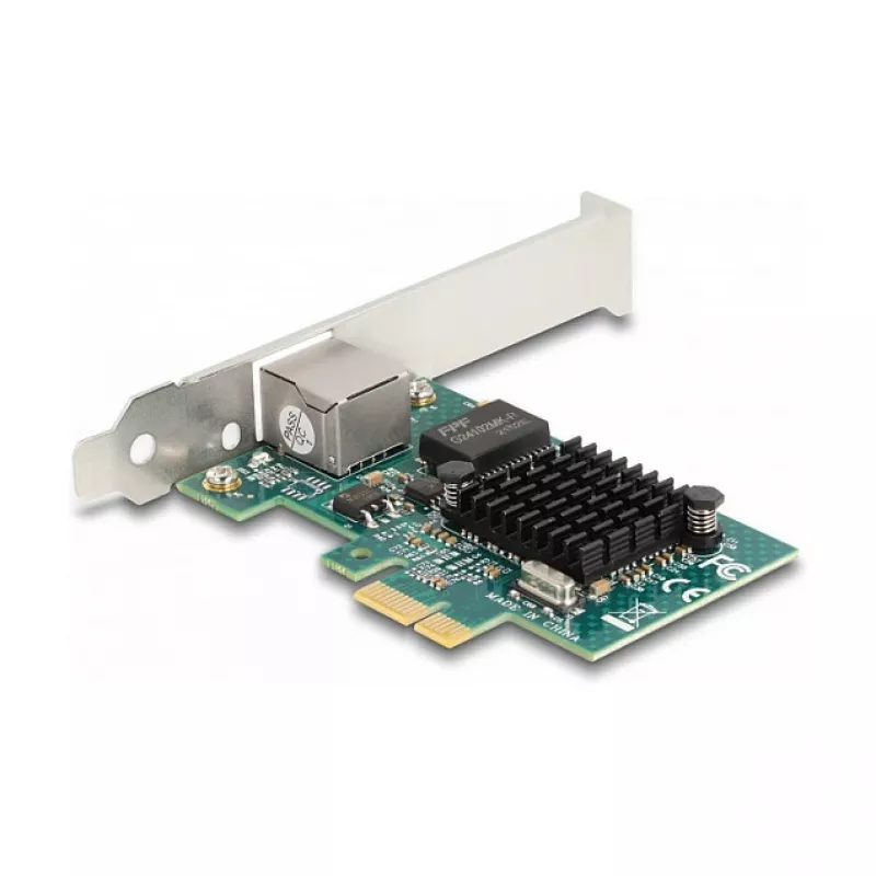 DeLOCK PCI Express x1 kortelė 1 x RJ45 Gigabit LAN BCM pilka