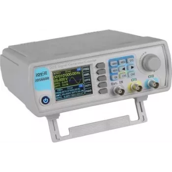 Joy-it JDS6600 funkcijų generatorius maitinamas iš tinklo 0 Hz - 60 MHz 2 kanalų Sinusas, Trikampis, Stačiakampis, Impulsas, Triukšmas, Lorenco kreivė (JT-JDS6600)