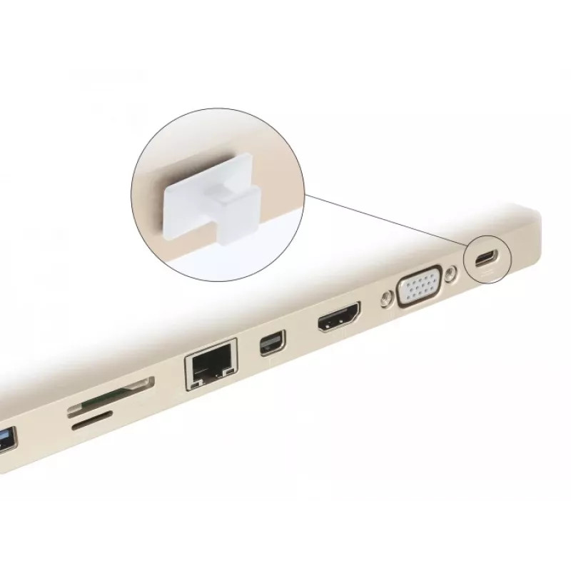 Apsauginis dangtelis USB Type-C lizdui, DELOCK 64097
