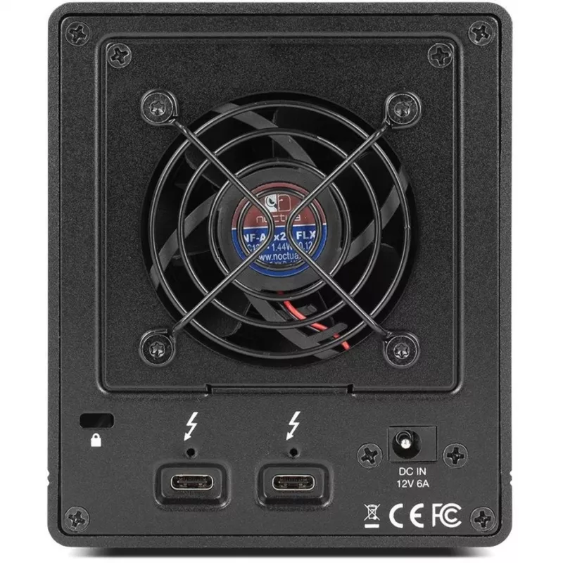 ThunderBay 4 mini, drive enclosure Juoda, Professional Grade 4-Drive HDD/SSD Thunderbolt 3 Enclosure