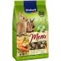 Pilnas granulių pašaras triušiams Vitakraft Menu Vital 3 kg — suaugusiems, grūdų skonio, 12,5% žaliavos ląstelienos, virškinimo palaikymas, maišas
