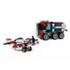 LEGO Creator 2-in-1 Flatbed Truck with Helicopter set 31146, keičiama konstrukcija vaikams