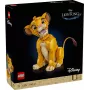 LEGO Disney Jaunasis Simba iš Liūto karaliaus kolekcinė gyvūno figūrėlė konstravimo rinkinys modelio rinkinys suaugusiems namų ar biuro dekorui nostalgiška dovanų idėja