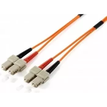 Equip SC/SC šviesolaidinis komutacinis kabelis, OS2, 15 m, 15 m, OS2, 2x SC, 2x SC