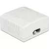 Paviršinis lizdas 2 x RJ-45 DeLOCK 86197