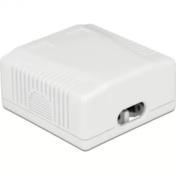 Paviršinis lizdas 2 x RJ-45 DeLOCK 86197