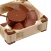 Ventiliatorius Noctua NF-A4x10 PWM 40x10 mm, 12 V, PWM, 1000–5000 RPM, 8,9 m³/h, SSO guolis, raudona/smėlio spalva