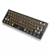 Ducky One 3 Hot-Swap Barebone Mini klaviatūra, žaidimams, USB, JAV anglų, juoda