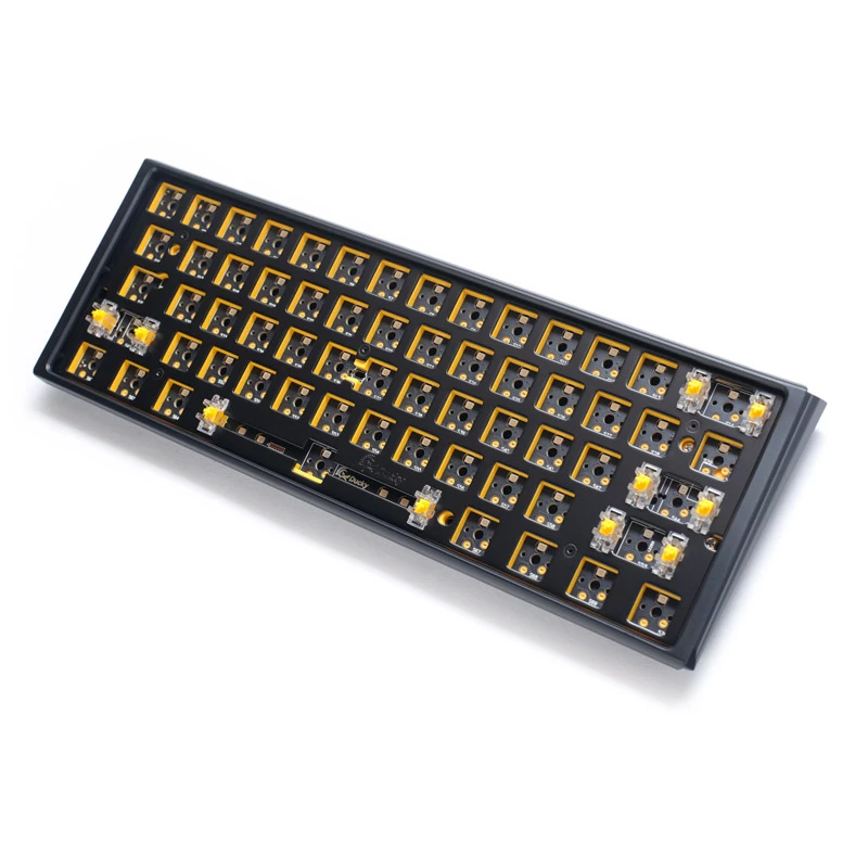 Ducky One 3 Hot-Swap Barebone Mini klaviatūra, žaidimams, USB, JAV anglų, juoda
