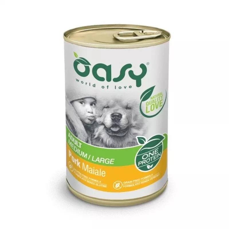 Oasy One Protein Adult Medium/Large Pork 400g