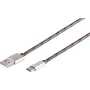 USB kabelis ShiverPeaks BS14-50080 0,9 m USB A USB C rudos spalvos