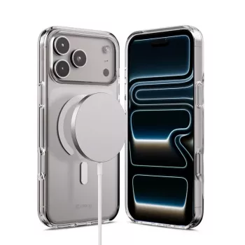 Dėklas MagSafe iPhone 17 Pro Max permatomas