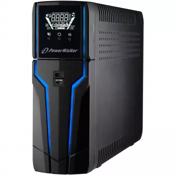 PowerWalker VI 1000 GXB - UPS - kintamoji srovė 162–290 V - 600 vatų - 1000 VA - 9 Ah - USB - 4 išvesties prievadai