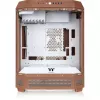 PC korpusas Thermaltake The Tower 600 Midi Tower Mocha — ATX/Micro-ATX/Mini-ITX, grūdintas stiklas, 1x3,5 colio + 2x2,5 colio, 4x USB 3.2