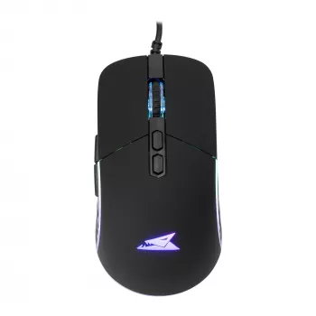 Pelė Baracuda BGM-011 Nautilus Juoda RGB USB