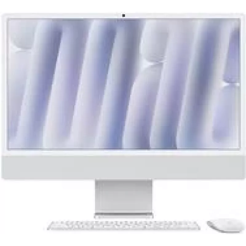 Apple iMac 24‘‘ Silver CTO M4 8-Core (Gigabit Ethernet,TID.Num.) (Z1E2-0001010)