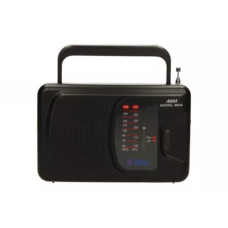 Radijo imtuvas su maitinimu iš tinklo ir baterijų FM, LW Eltra Ania