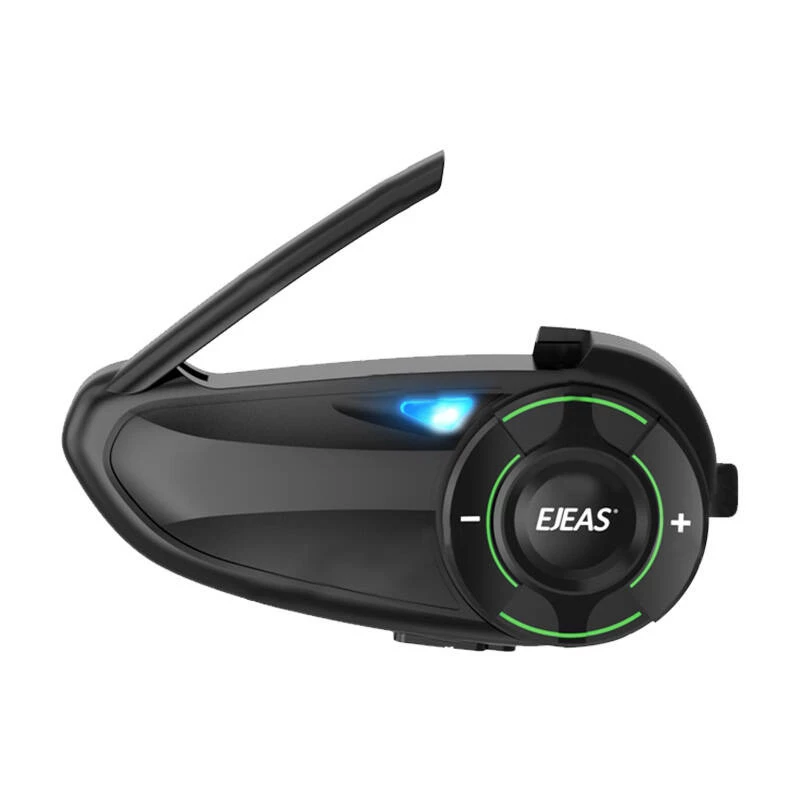 Motociklo domofonas EJEAS Q8 Bluetooth šalmo komunikatorius ilgo nuotolio domofonas