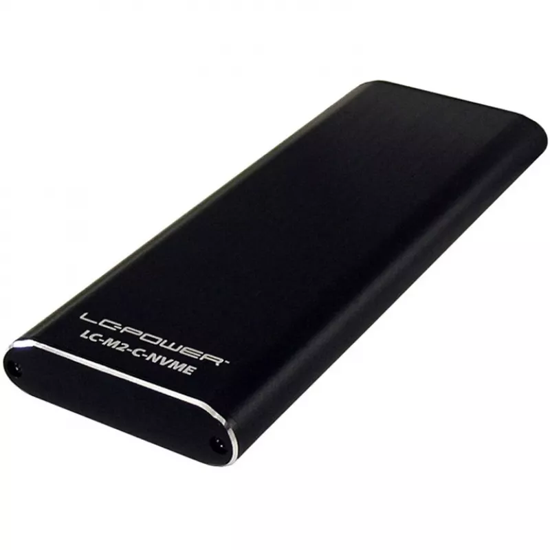 SSD korpusas LC-Power LC-M2-C-NVME juodas M.2