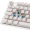 Ducky One 3 RGB klaviatūra, žaidimų, USB, QWERTY, JAV anglų k., balta, mechaninė