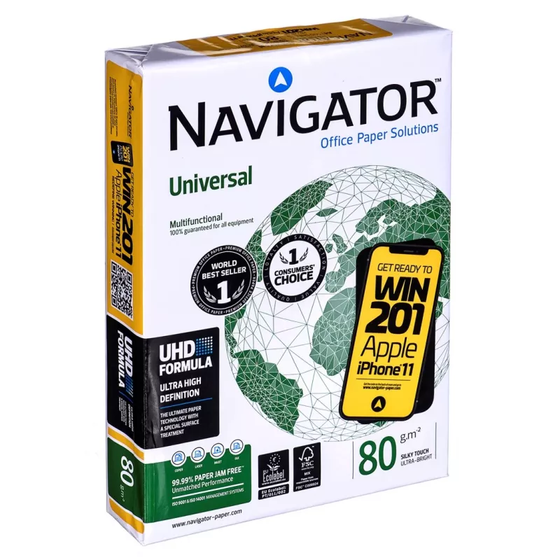 Navigator Universal A4 spausdinimo popierius 500 lapų