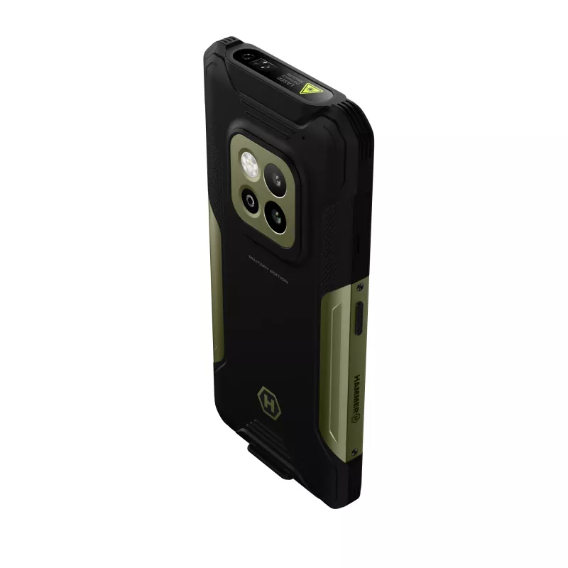Patvarus išmanusis telefonas MYPHONE Hammer Construction 2 5G Military Edition Dual SIM vandeniui atsparus