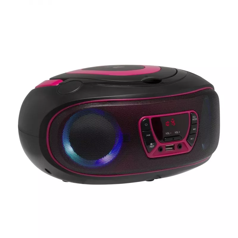 Denver TCL-212BT PINK CD grotuvas Nešiojamasis CD grotuvas Juoda, Rožinė