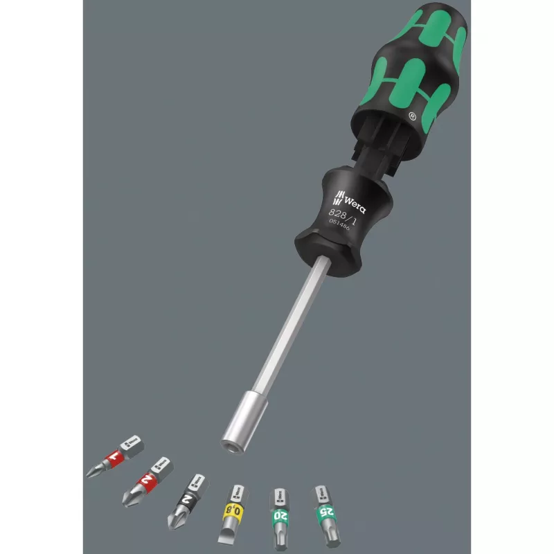 Wera Kraftform Kompakt 27 Set 1 atsuktuvų rinkinys, 7 vnt. (05051510001)