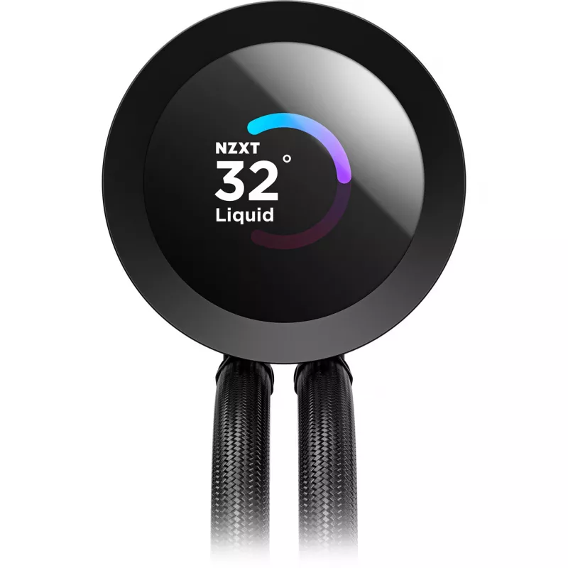 NZXT Kraken Plus 240 procesoriaus „viskas viename“ skysčio aušintuvas 12 cm juodas