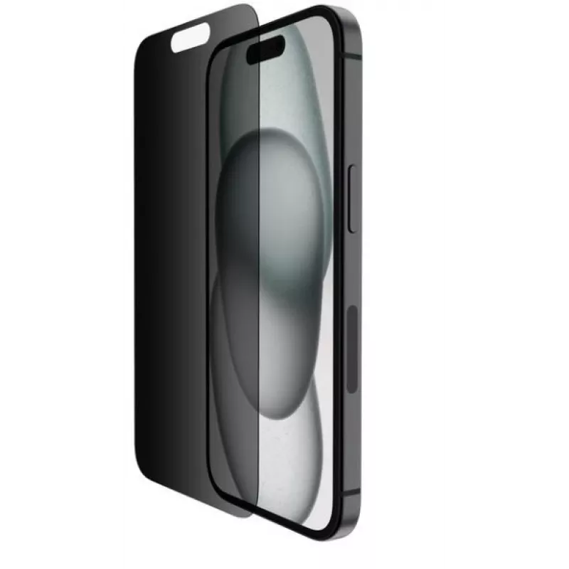 Apsauginis stiklas ScreenForce UltraFlass privatumo filtras iPhone 15 Pro