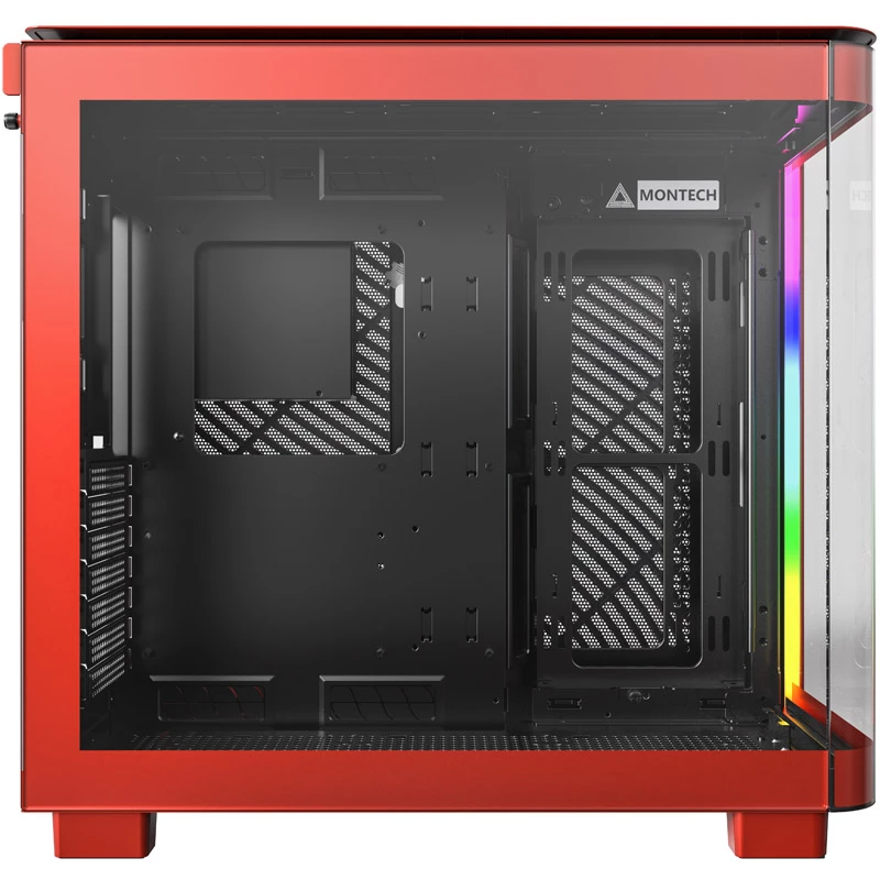 Montech KING 95 Midi Tower raudonas