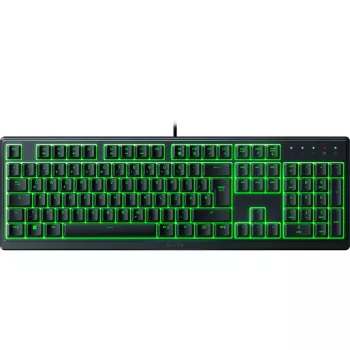 Razer Ornata V3 X klaviatūra, žaidimams, USB, QWERTZ, vokiška, juoda, RGB LED