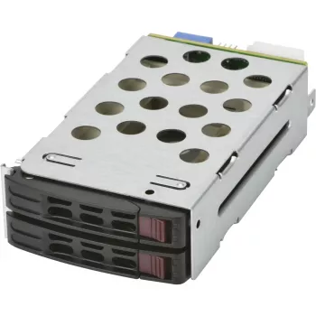 Nešiklio skydelis Supermicro MCP-220-82616-0N 2x 5,25 col. įrenginio nišos skydelis Juoda Metalinė