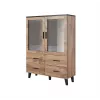 Cama svetainės komplektas LOTTA 2 (bufetas 150 2D3DR + bufetas 110 2D4DR + vitrina 120 + kavos staliukas 110)