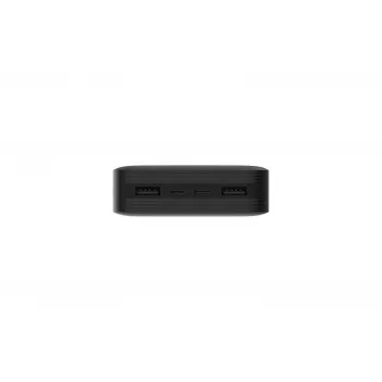 Xiaomi Mi 20000mAh Redmi išorinė baterija: 2 USB-A prievadai, greitas įkrovimas, vienu metu įkraunami du įrenginiai, dvigubas Micro-USB/USB-C įvesties prievadas, nešiojamas mobilusis įkroviklis