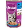Šlapias kačių maistas Whiskas su lašiša, 400 g skardinė — suaugusioms katėms, visų veislių dydžiams, 5,5% riebalų, 6,5% baltymų