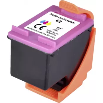 Renkforce Ink pakeičia HP 62 (C2P06AE) suderinami žalsvai mėlyna, purpurinė, geltona RF-I-HP62CMY RF-5705432 (RF-5705432)