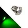 Lamptron LED indikatorinis diodas žalias — modelis LAMP-SW2003-S