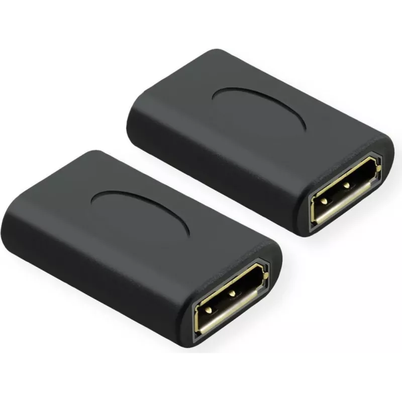 Value 12.99.3165 adapteris (1x DisplayPort lizdas - 1x DisplayPort lizdas) juodas