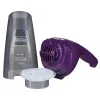 Juoda & Decker NVC115W rankinis dulkių siurblys Pilkas, Violetinis, be maišelio