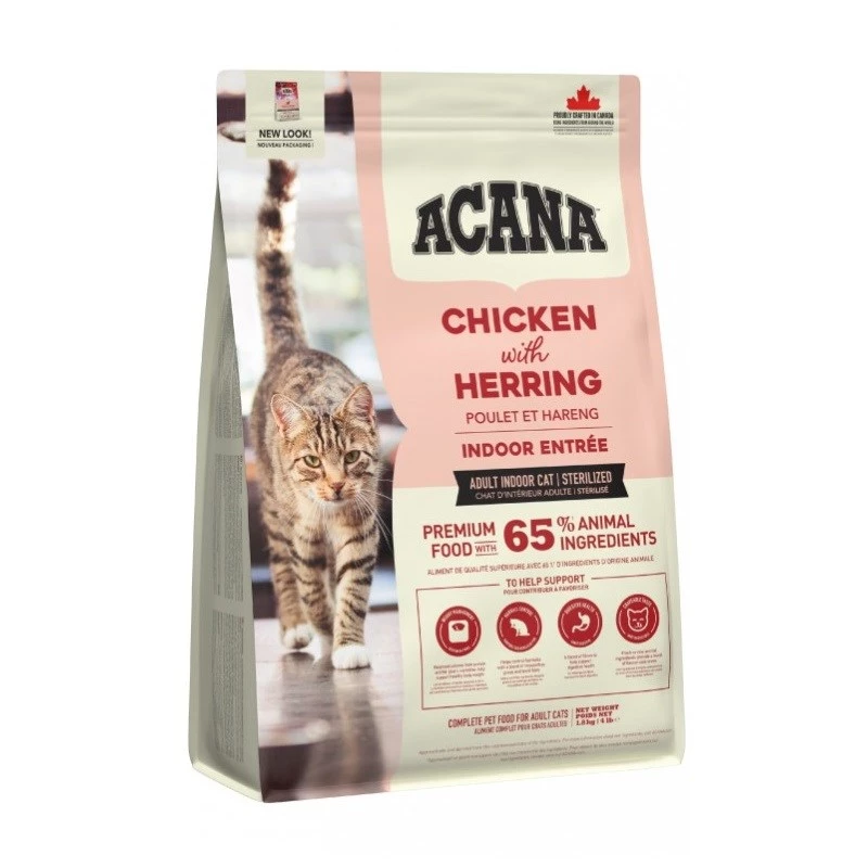 ACANA Indoor Entrée - sausas kačių maistas - 1,8 kg