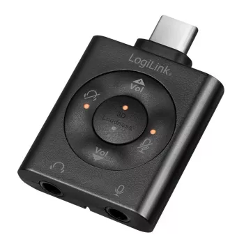USB3.2 garso adapteris USB-C/M į 2x 3,5 mm/F 7.1
