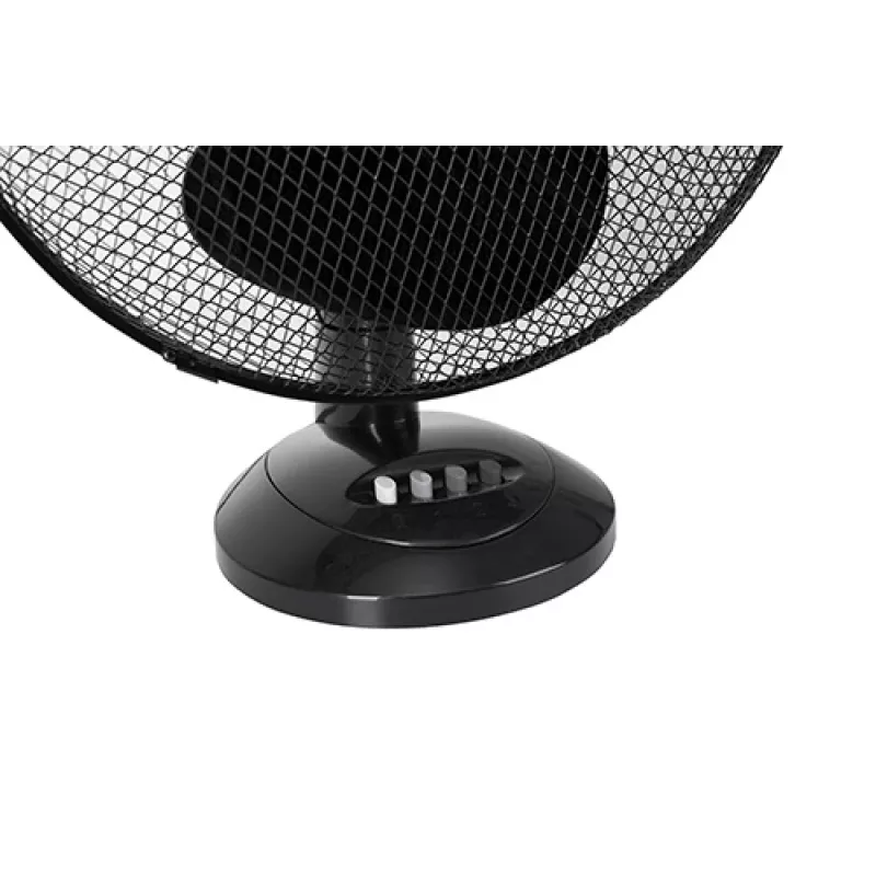 Mesko | Ventiliatorius | MS 7308 | Stalinis ventiliatorius | Juoda | Skersmuo 23 cm | Greičių skaičius 2 | Sukiojimas | 30 W | Ne